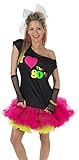 I Love the 80's Disco T-Shirt, Black/Multi, S/M