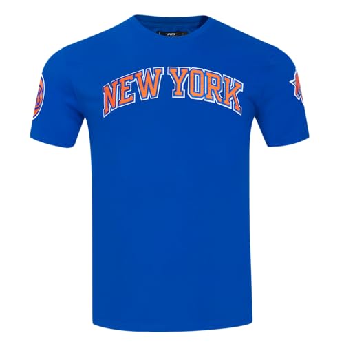 Camiseta Pro Standard de algodón con parches de chenilla suaves en talla M