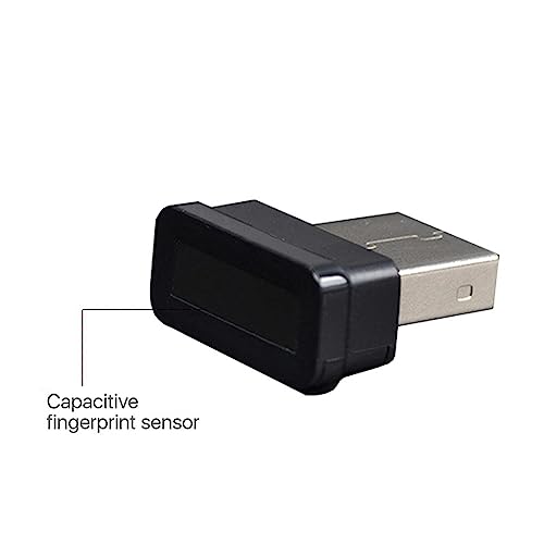 Lecteur d'empreintes digitales USB contre le piratage informatique de session Windows 10