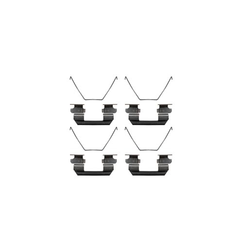 Image of Detroit Axle - Front Brake Pads for 2009 2010 2011 Nissan Versa Ceramic | Brake Pads with Hardware Replacement