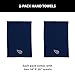 NORTHWEST Tennessee Titans NFL Team Logo Hand Towel 2 Pack 16 x 26 Inches