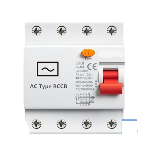 Disyuntor electromagnético trifásico 4P 63A para la protección contra sobrecorrientes residenciales