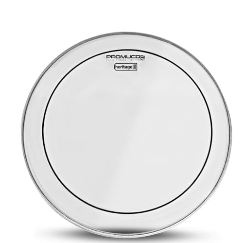 Peau de tambour remplie d'huile double pli Heritage 2 x 7 mm pour une endurance acoustique