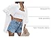 FSHAOES Womens Oversized Button Down Shirts Casual Loose Long Sleeve Solid Lapel Long Blouses Tops with Pockets