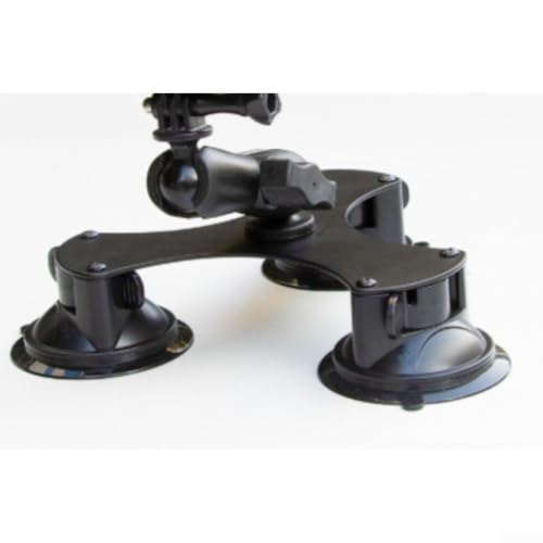 Montaje de ventosa con cabezal de bola para smartphone y cámaras réflex 8