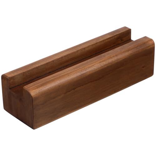 Cabilock Ganzkörperspiegelhalter Aus Holz 25X8X7Cm Rutschfester Standfuß Für Spiegel Und Kunstwerke Wohnzimmer Büro Deko Unterstützung
