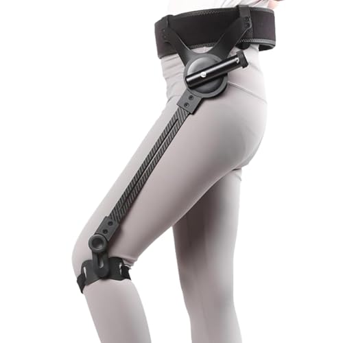 UFAGFDA Hypershell Exoskeleton 3 Level Adjustable Strength Legs Rehab Training Equipment Hiking and Climbing Stairs Assist Walking Can Help 50% Left leg L
