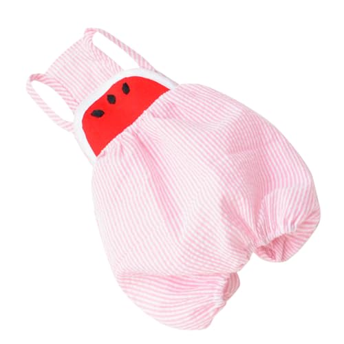 Pantalones con tirantes para perro Pink M BESPORTBLE