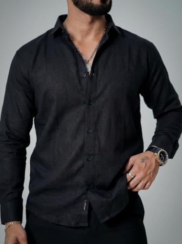Image of Foomer Green Paisley Printed Opaque Party Shirts