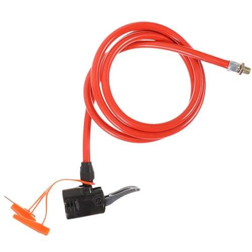 CIYODO 防?メタルヘッド自転車インフレーター用再利用可能ホース パイプ接続簡単 耐寒性優れたサイクリング空気入れチューブ