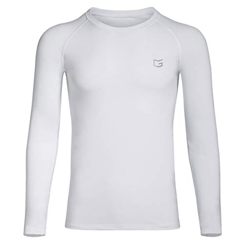 Boys' Compression Shirt Youth Fleece Thermal Long Sleeve Cold Gear Undershirts for Boys