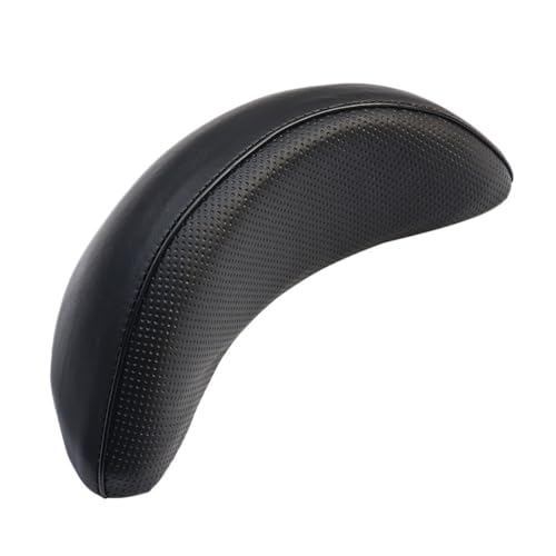Dossier passager moto en PU noir | Confort premium et finition élégante pour longs trajets