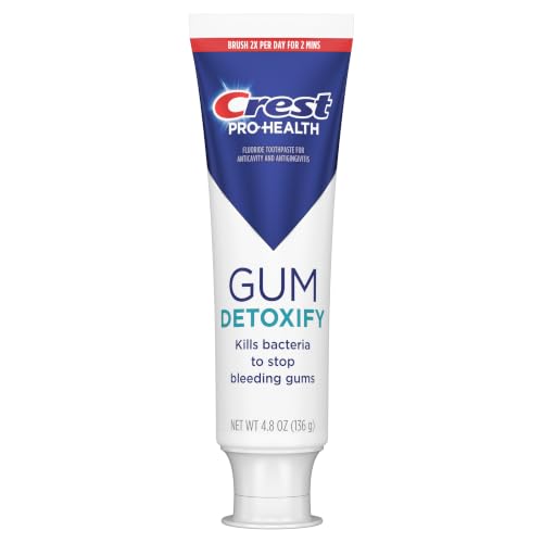 Crest Pro-Health Gum Detoxify Toothpaste 4.8 oz - Anticavity, Antibacterial Fluoride Toothpaste, Clinically Proven Gum, Sensitive, and Enamel Protection, Plaque Control - image 9