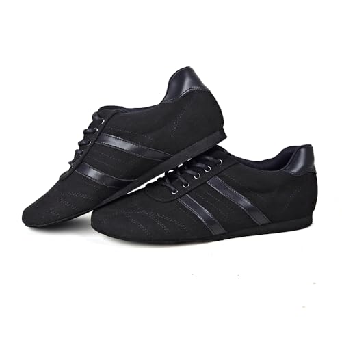Women and Men Ballroom Dance Shoes Salsa Tango Waltz Suede Sole Latin Smooth Swing Line Dance Shoes4