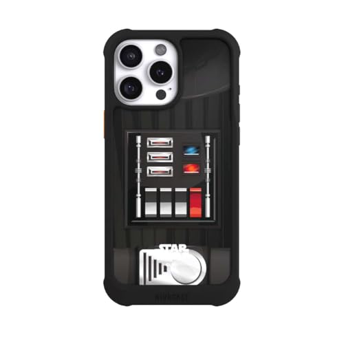 Coque iPhone 16 Pro Max Darth Vader Star Wars antichoc compatible MagSafe noire