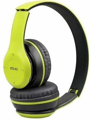 P47 Best Brand Wireless Portable Gaming Bluetooth Headset (Green)-image-25