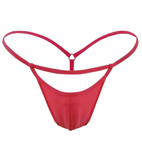 SHERRYLO Sexy Mens Jockstrap Sexy Men String Thong Exotic Men's Underwear Thongs and G-strings for Man Mankini Jockstraps