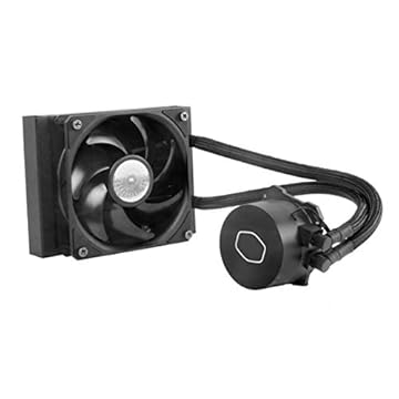 Liquid Cooler Para Processador Cooler Master MasterLiquid ML120L V2 sem iluminação nas ventoinhas, 120mm