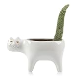 【Decoración interior y exterior】 Puede agregar sus pequeñas plantas favoritas en estas lindas macetas redondas. Será la hermosa adición y la decoración perfecta para su hogar, oficina, restaurante, dormitorio, cafetería, etc.