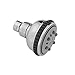 Jaclo S128-PB Serena Showerhead, Polished Brass