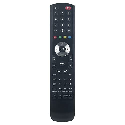 VINABTY New Remote Control Replacement fit for iSTAR IPTV TV Remote Controller, black