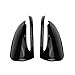 Price comparison product image KIMISS 1 * Pair of Car Rearview Mirror Cap Covers Trim for C-Class W205 E-Class W213 GLC-Class X253 S-Clas(negro)