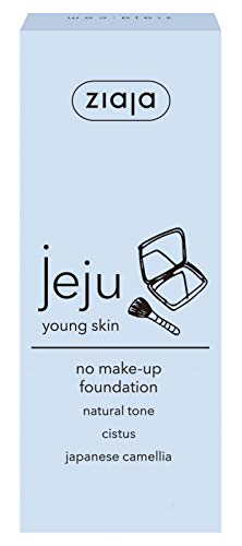 Maquillaje fluido natural de Mercadona Ziaja Jeju Base de Maquillaje 'No Make Up' Tono Natural 30 ml