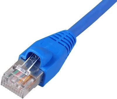 Nirvig - RJ45 CAT 5E Patch Cable - Ethernet/Internet LAN Cable -Cross-Over Cable (5 Meters - Pack of 2)