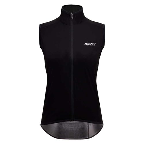 Santini Guard Nimbus Gilet L: chaleco de ciclismo impermeable y cortavientos