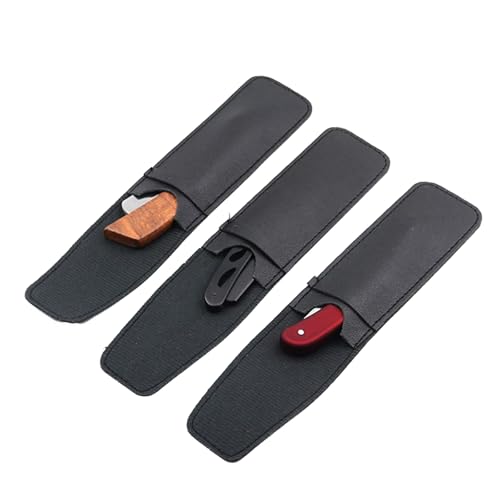 1 estojo de couro protetor/viagem para barbeadores retos, barbeadores e barbeiros para viagens de negócios