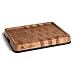 Produktbild BURNHARD Schneidebretter Set - 2 Küchenbretter, magnetisch zusammensetzbar, 1x Eichenstirnholz & 1x Kunststoff, Cutting Board mit Saftrille, zweiteiliges Kombi-Schneidebrett  38 cm x 32 cm