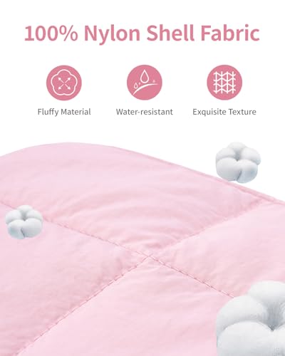 Narwey Puffer Travel Tote Bag with Puffy Makeup Bag3