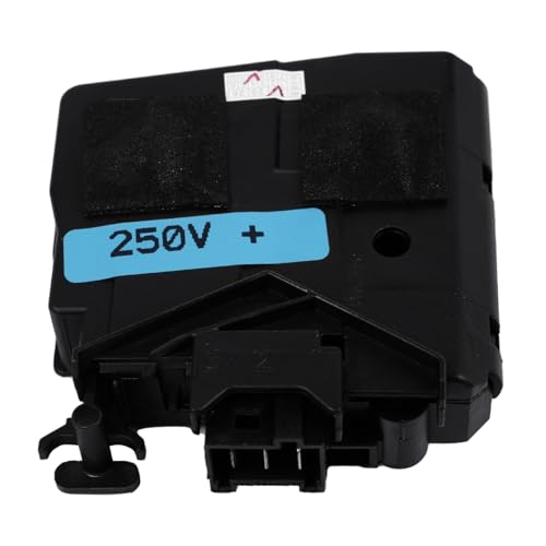 VOANZO Cerradura de Puerta con Interruptor de DM-7 Original, Enclavamiento electromagnético para Lavadora de Tambor, Compatible con DC34-00026A