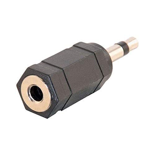 Lot de 50 adaptateurs de Prise Mono mâle 3,5 mm plaqué Or vers Prise Jack stéréo Femelle 3,5 mm