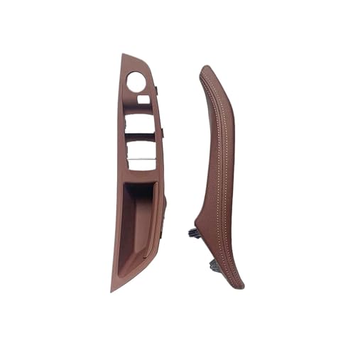 Garniture de poignée de porte de véhicule F10 F11 marron premium
