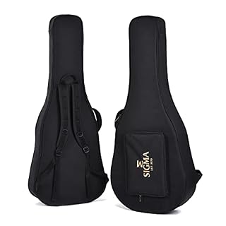Sigma SJM-SG45 – Guitare acoustique Dreadnought slope shoulder – Sunburst brillant (+ soft case) - Les Beatles, Paul McCartney, John Lennon, RIngo Starr, George Harrison Sigma SJM-SG45 - Guitare acoustique Dreadnought slope shoulder - Sunburst brillant (+ soft case) – Image 7