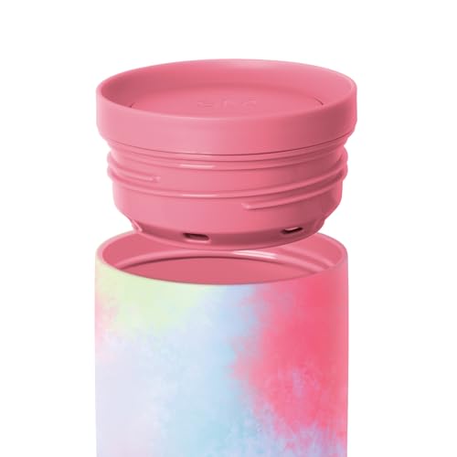 Image of Simple Modern Travel Coffee Mug Tumbler with 360 Lid | Ceramic-Lined Insulated Stainless Steel Cold Brew Iced Coffee Cup Thermos | Gift for Women Men Her Him | Voyager Signature | 16oz | Kaleidoscope