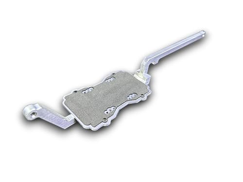 Barra de soporte central chasis Arrma Limitless V2 y placa MAX4 Esc StupidRC