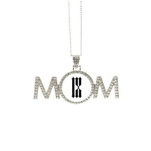 Collier chiffres romains 9 noir : le cadeau chargé d'émotion pour maman