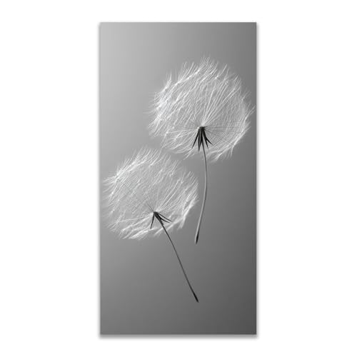 Tableau plantes minimalistes JOSUE 80x160cm sans cadre blanc