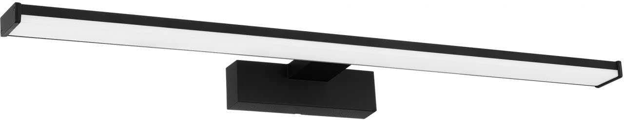 EGLO Pandella 1 LED Wall Light, Mirror Light Made of Aluminium and Plastic, Bathroom Lamp in Black, White, Wet Room Light