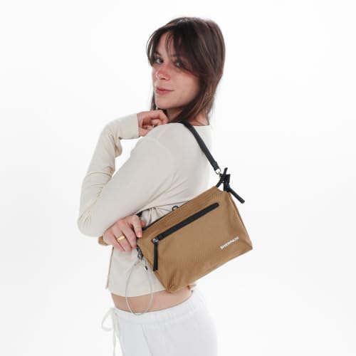 Image of Sherpani Mei, Small Anti Theft Crossbody Purse, Lightweight Cross Body Bag, Handbags, Fashion Trio Bag