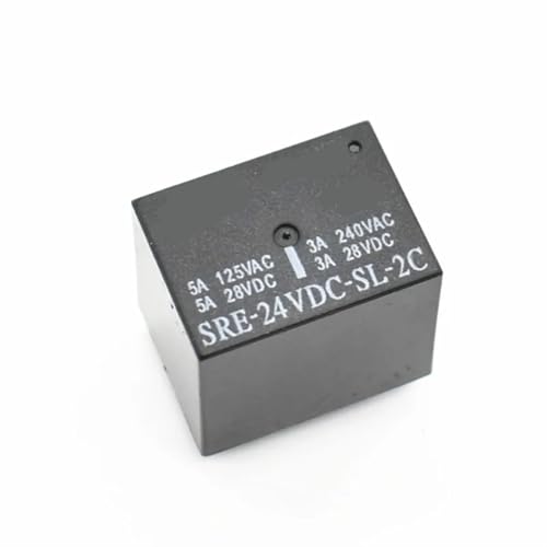 Relés SRE-24VDC-SL-2C con capacidad de 3A y 240V para conmutación estable de alta tensión