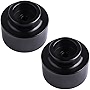SCITOO Rear Lift 2 inch Leveling Kit for Chevrolet Avalanche 1500 2001-2018,Tahoe, for Suburban 1500 2' Rear Lift Aircraft Billet Coil Spring Spacers 2WD 4WD Black