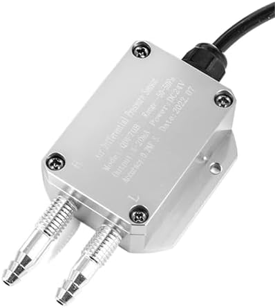 Differential Air Pressure Sensor 0.5-4.5 Out 5VPower RS485 Differential Pressure Transducer 0-30Kpa Differential Pressure Transmitter 1Pcs(RS485 Output,-10-0 Kpa)