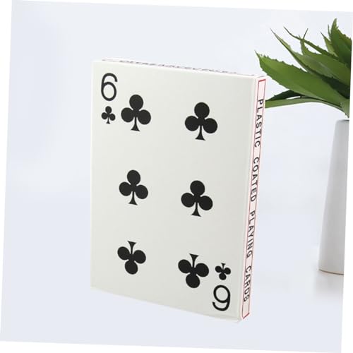 4zeiten Große Spielkarten Größere Pokerkarten Für Tischspiele Erwachsene Robustes Kartenspiel Für Zuhause Bar Büro Langlebig Praktisch Perfektes Brettspiel Für Familie Und Freunde – Bild 8