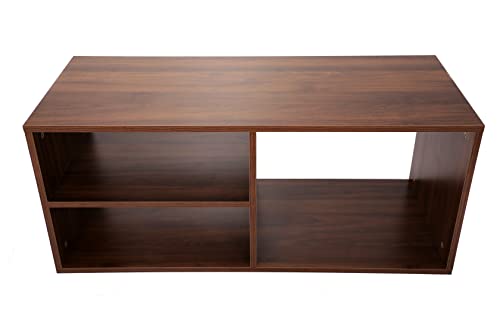 Image of Engineered Wood Coffee Table Walnut Finish (Columbian Walnut)