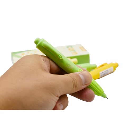 Maydahui 9 bolígrafos mini corn retractables 0.5 mm tinta negra miniatura 6