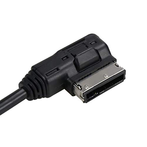Bluetooth Car kit for Mercedes-Benz,Media Interface AUX Wireless Adator,Compatible with iPhone Android Smartphones,Works with Mercedes Equipped with MMI Rectangular Socket ONLY