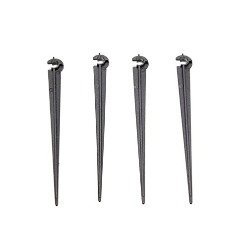 Preisvergleich Produktbild Hemore Gartenkapillare Feste C-förmige Klammer Befestigungsstange 50 Packungen